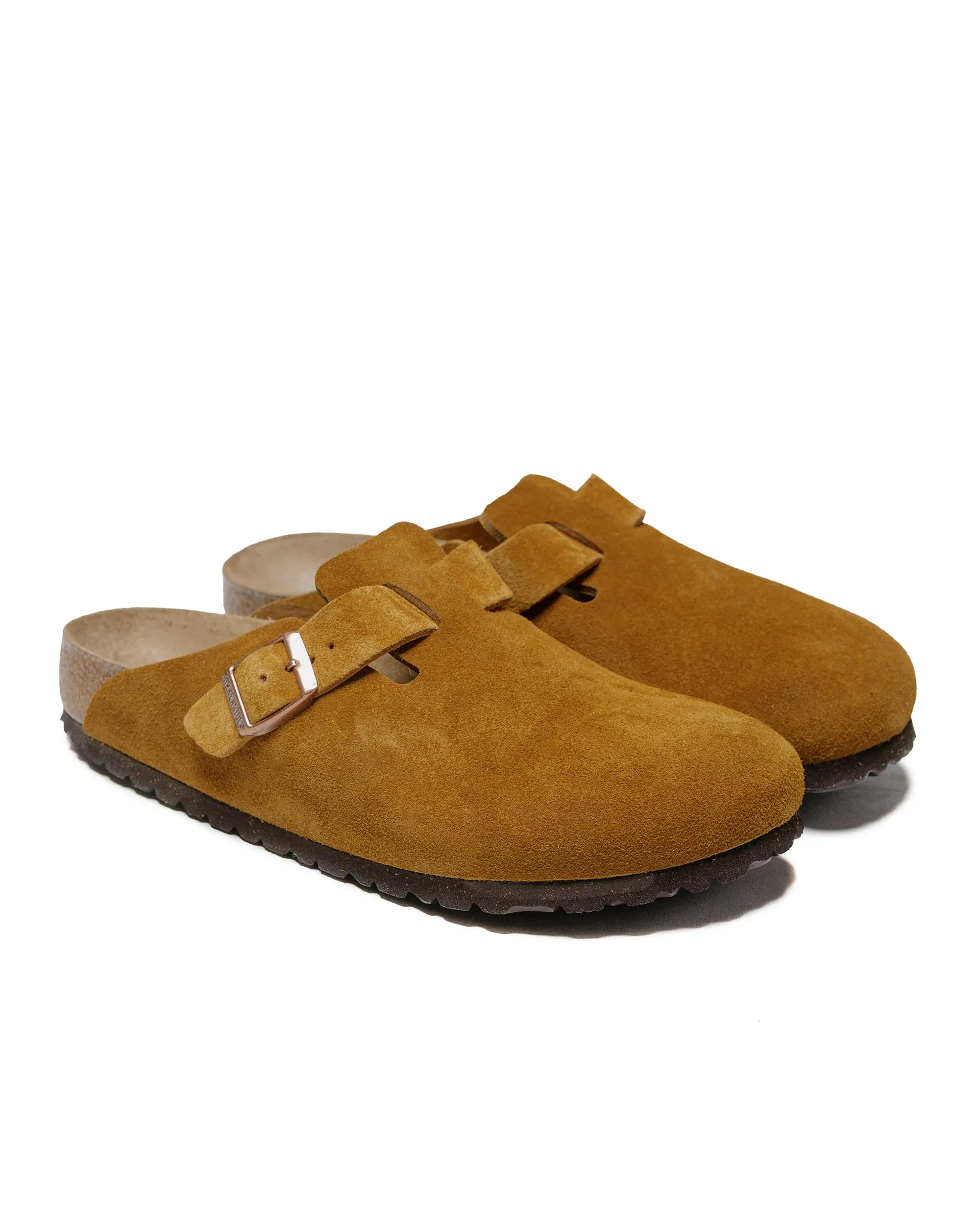 Lean Build Meadow Hike Birkenstock Boston Mink Suede