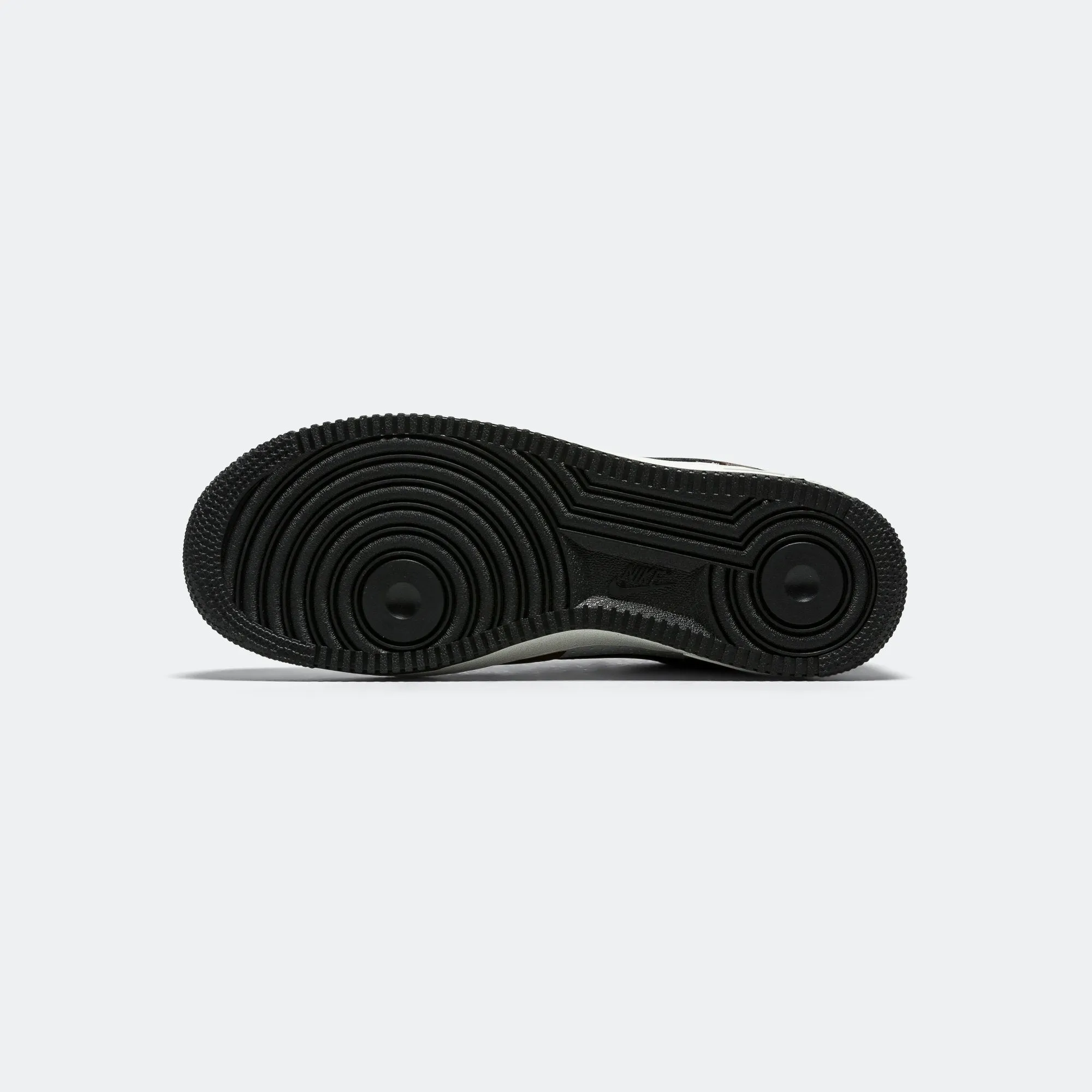 Grip Tread Pattern Breathable Air Force 1 Low Retro - White/Black-Bison