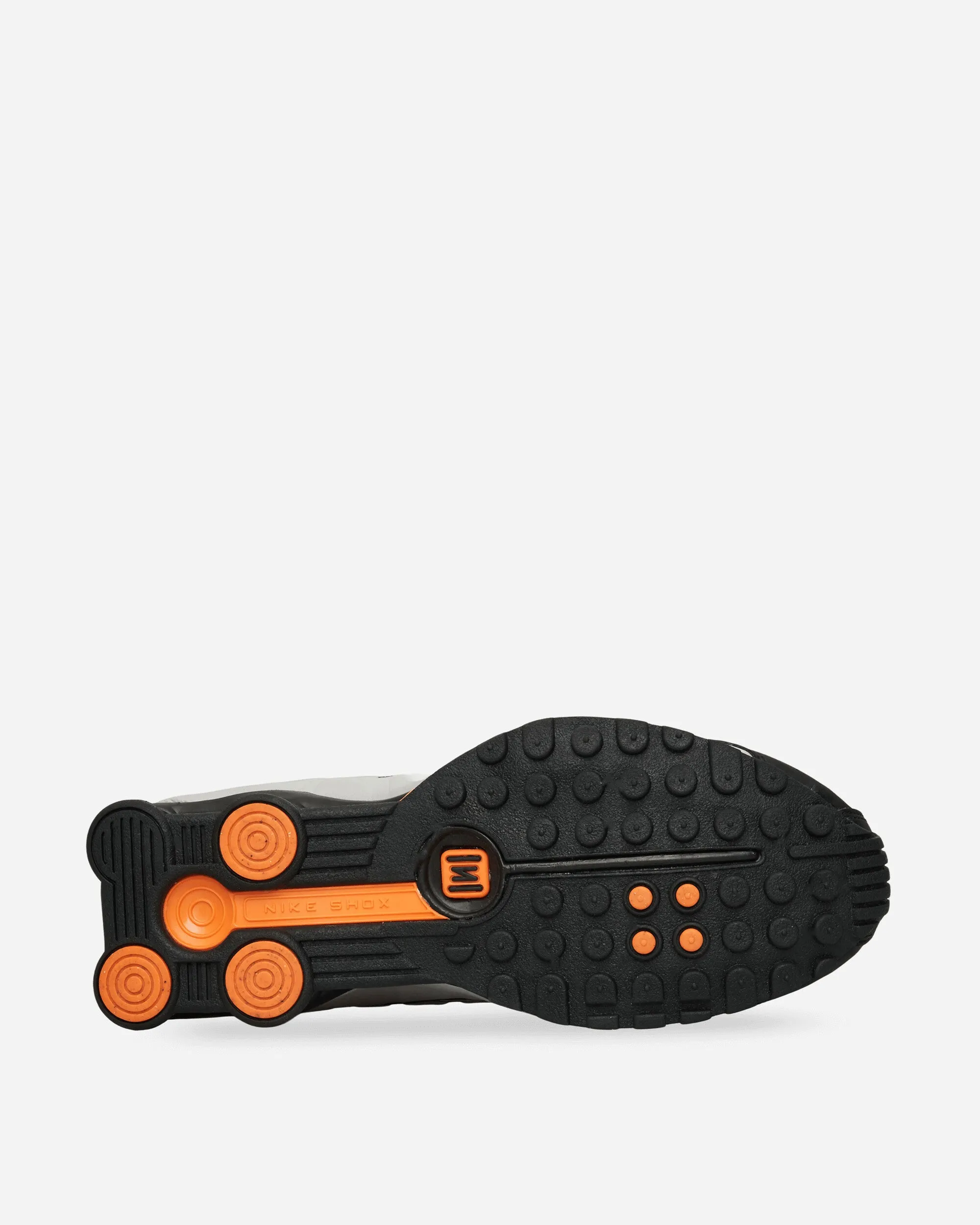 Sunny Walk Light cushion Shox R4 Sneakers Metallic Silver / Black / Bright Mandarin