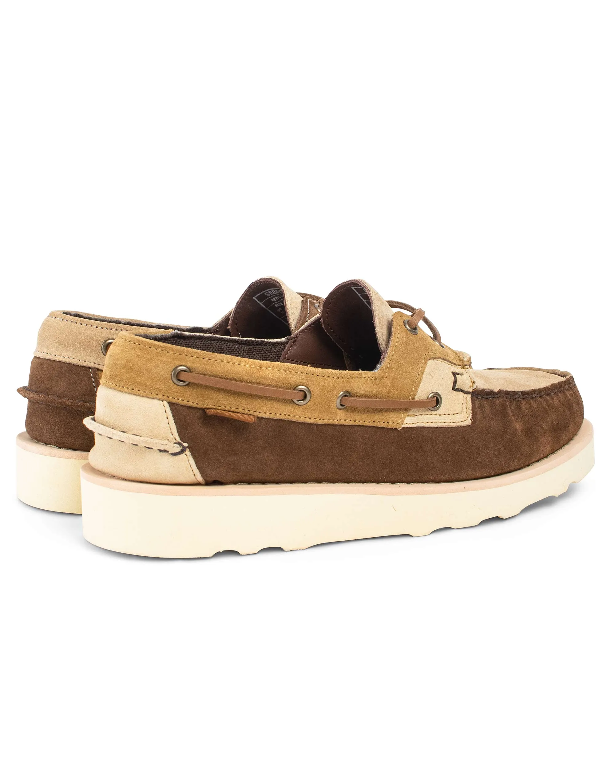 Light Step Match Go Engineered Garments x Sebago Rossisland Mix Jib Desert Tones