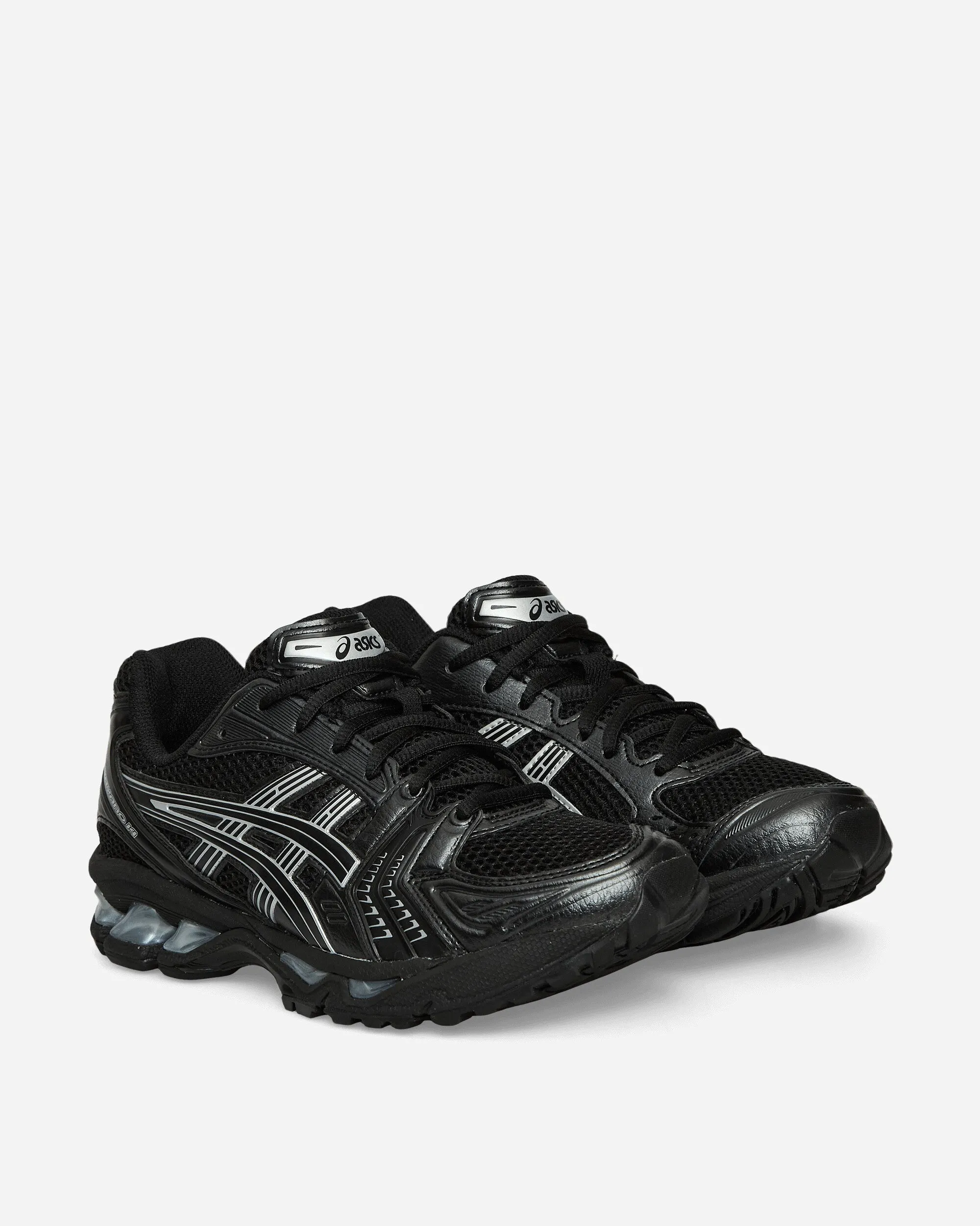 Heat Jog Cushion Base GEL-Kayano 14 Sneakers Black / Pure Silver