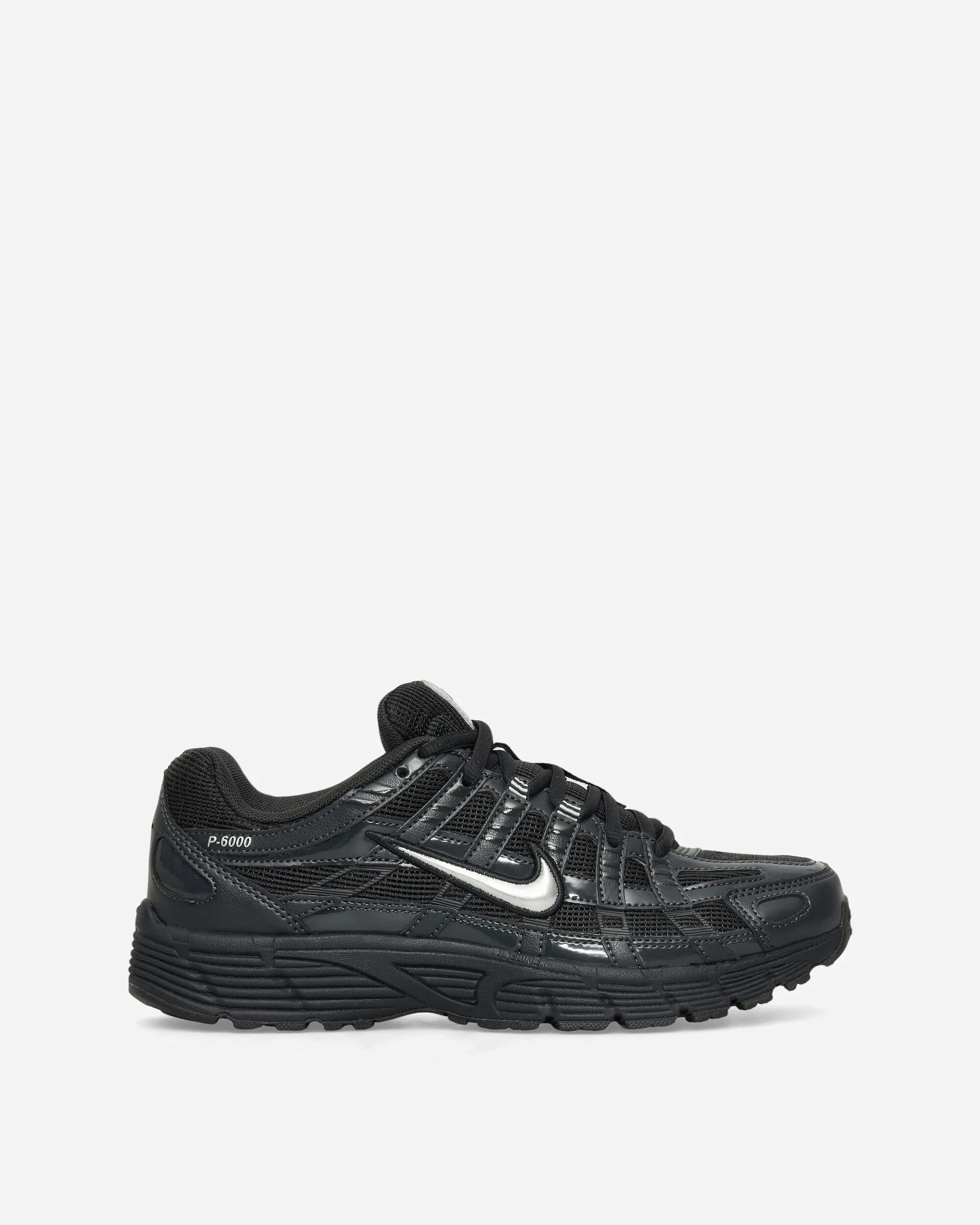Women's P-6000 Sneakers Off-Noir / Metallic Silver Practical Wear