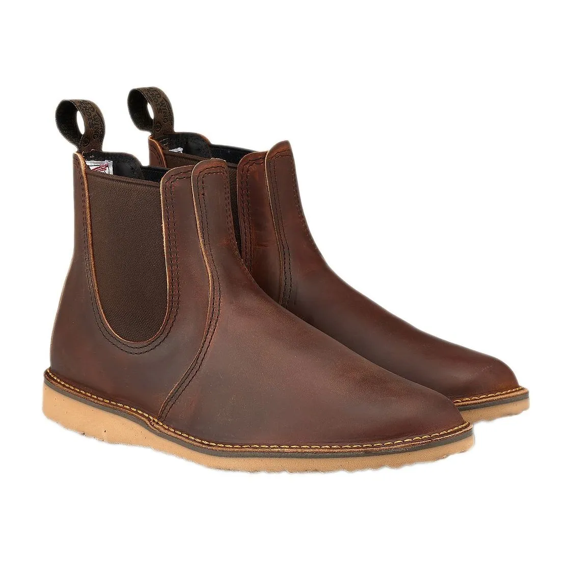 Red Wing Men's Weekender Chelsea 3311 Copper Rough and Tough Sunset Jog Move Easy