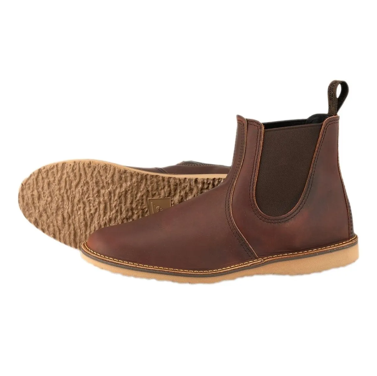 Training Light Smart Choice Red Wing Men's Weekender Chelsea 3311 Copper Rough and Tough