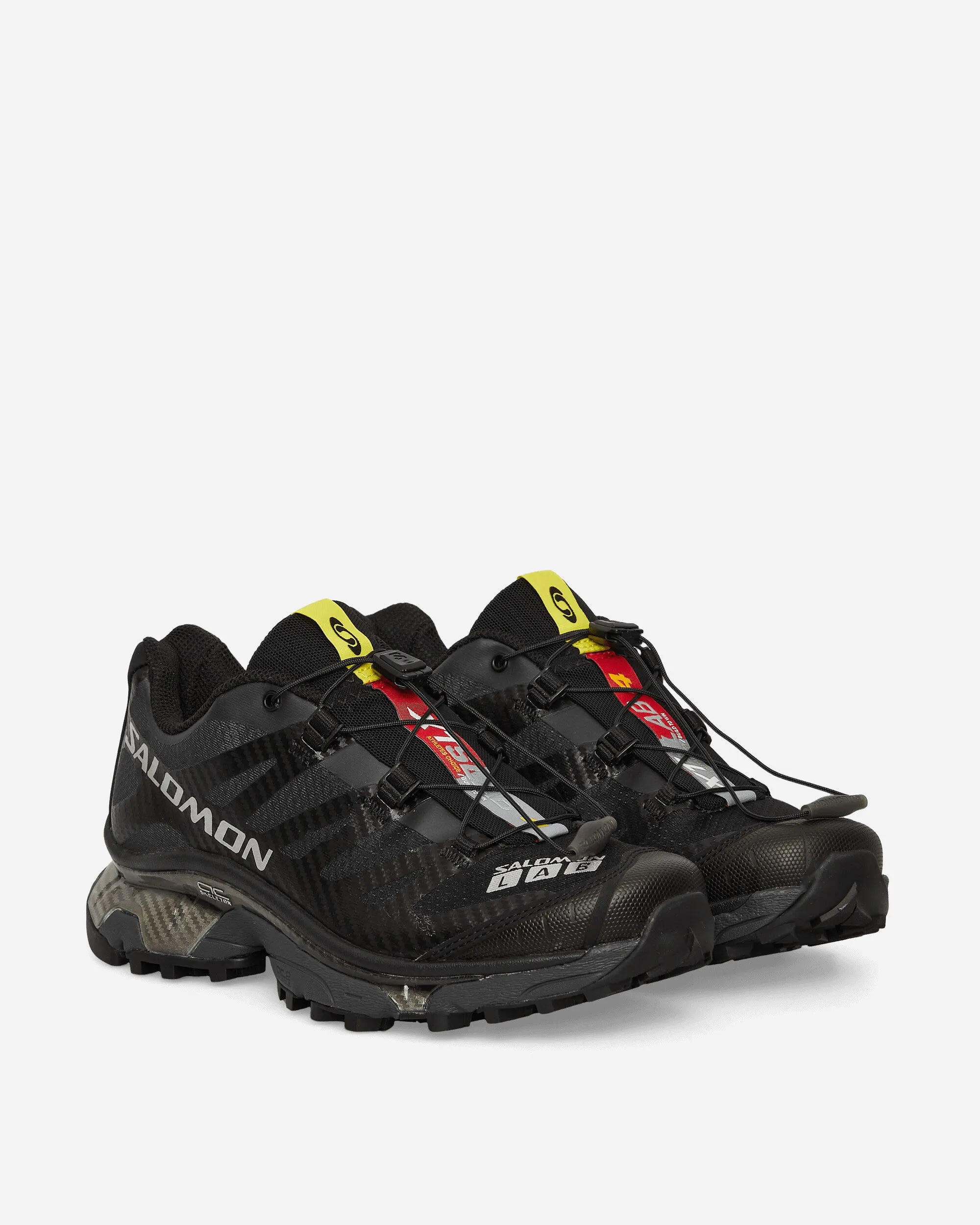 Follow Step Buckle Detail XT-4 OG Sneakers Black / Ebony / Silver Metallic