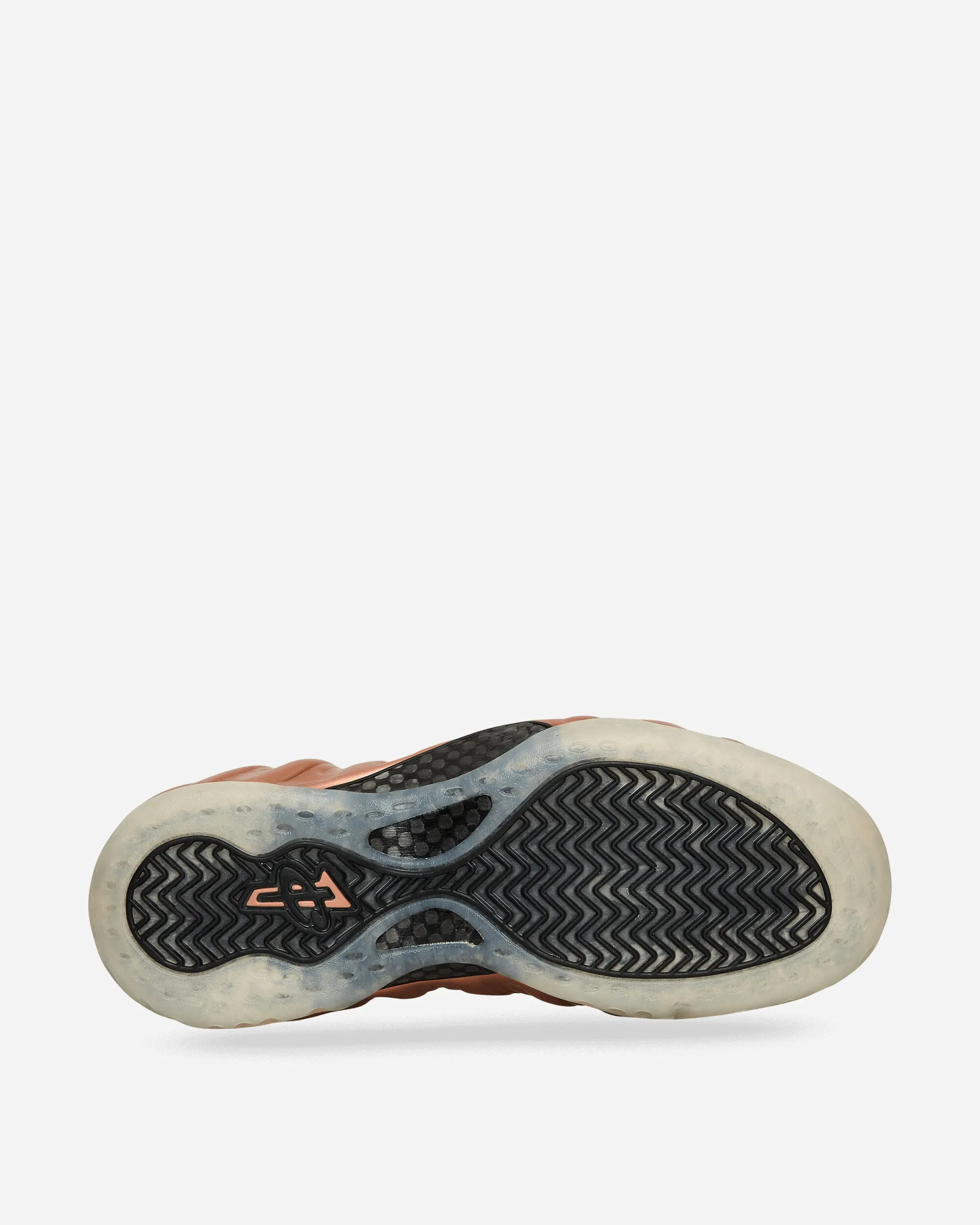 Light Ride Flight Go Air Foamposite One Sneakers Metallic Copper