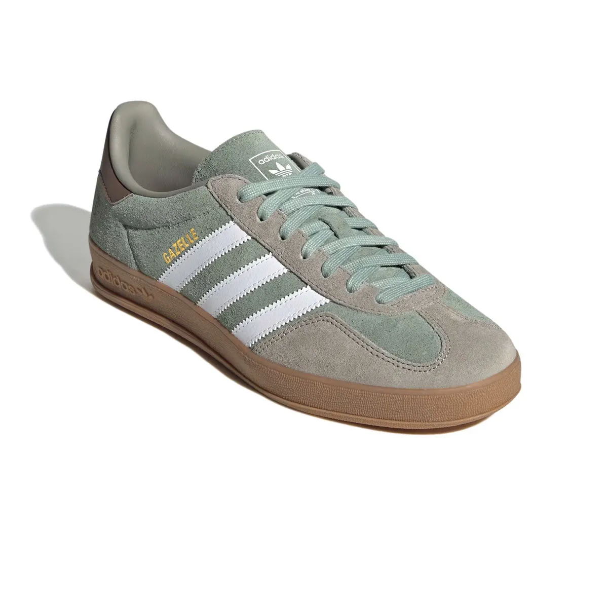Gazelle Indoor 'Silver Pebble Silver Green' Carbon Fiber Reinforcement