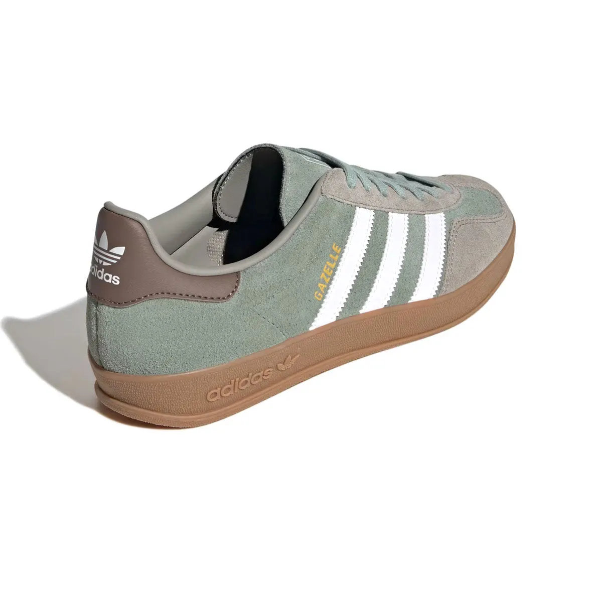 synthetic leather Relax Fit Gazelle Indoor 'Silver Pebble Silver Green'