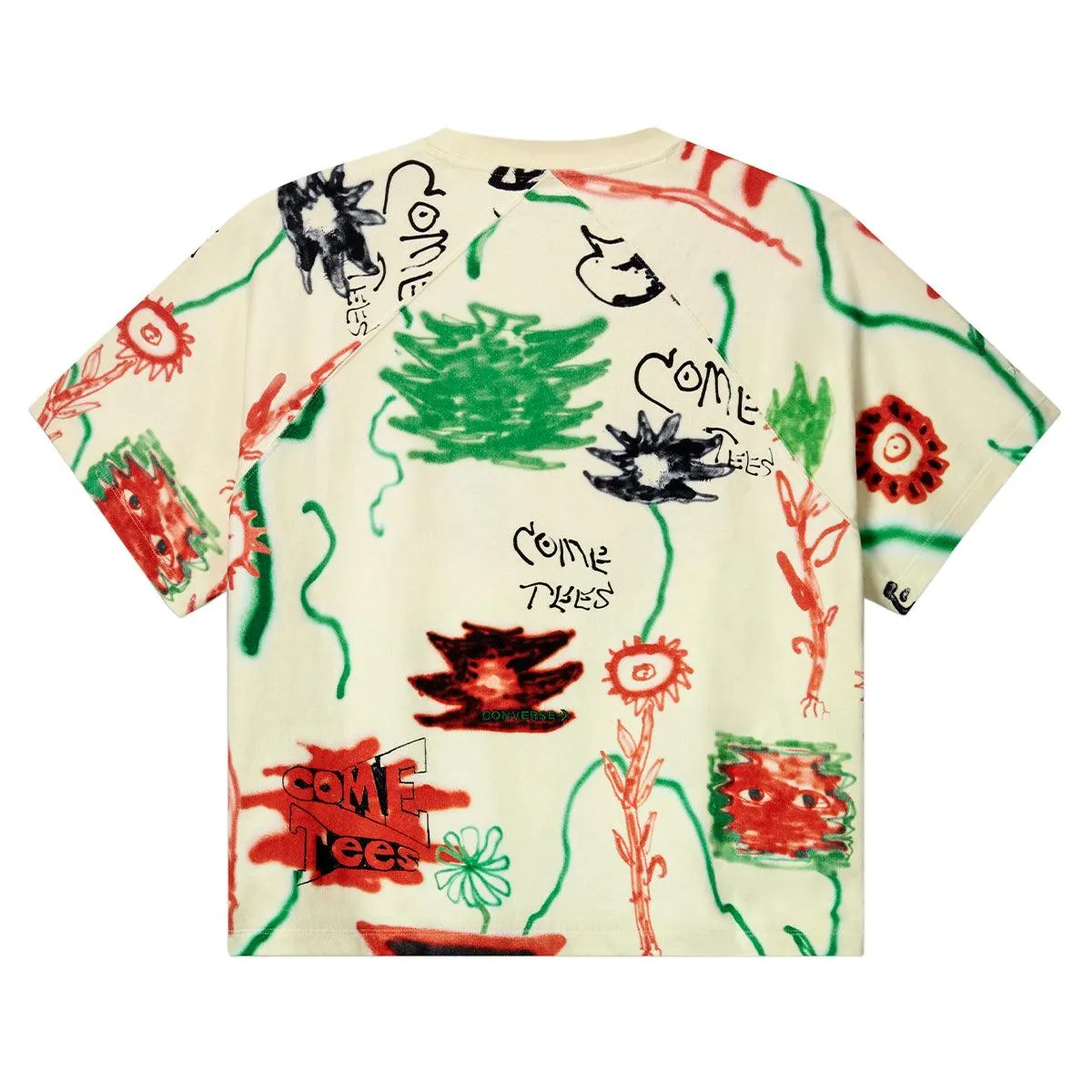   Come Tees Triangle Tee 'Floral' Zero Pressure Comfort   padding