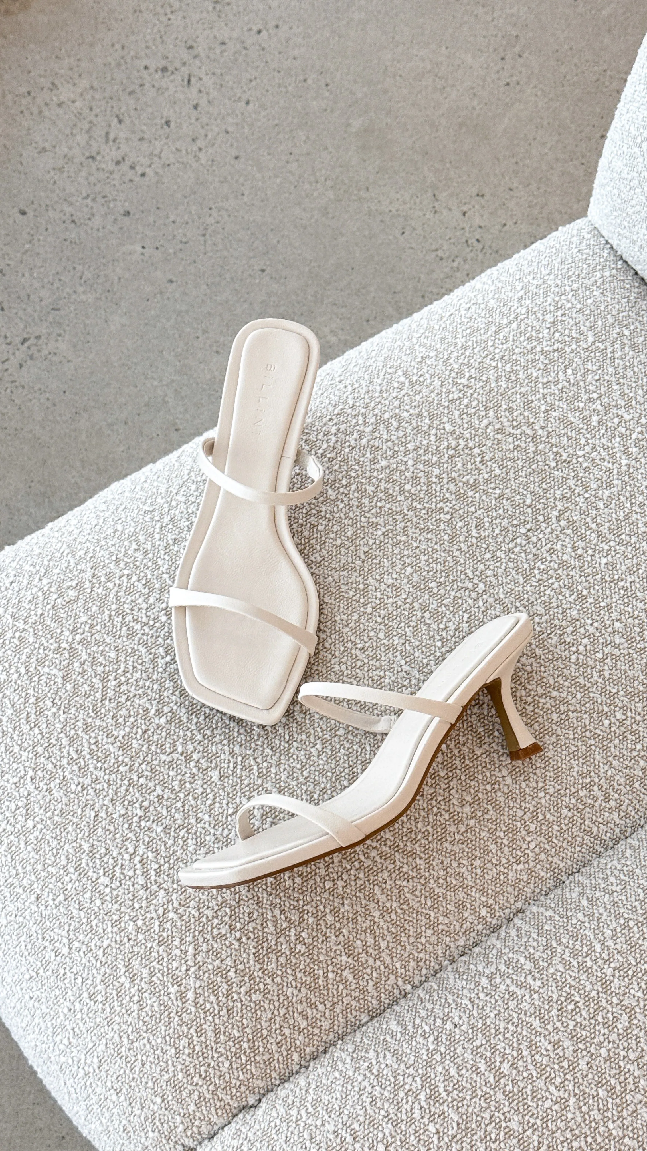 Urmi Heel - Ivory Chic Pumps