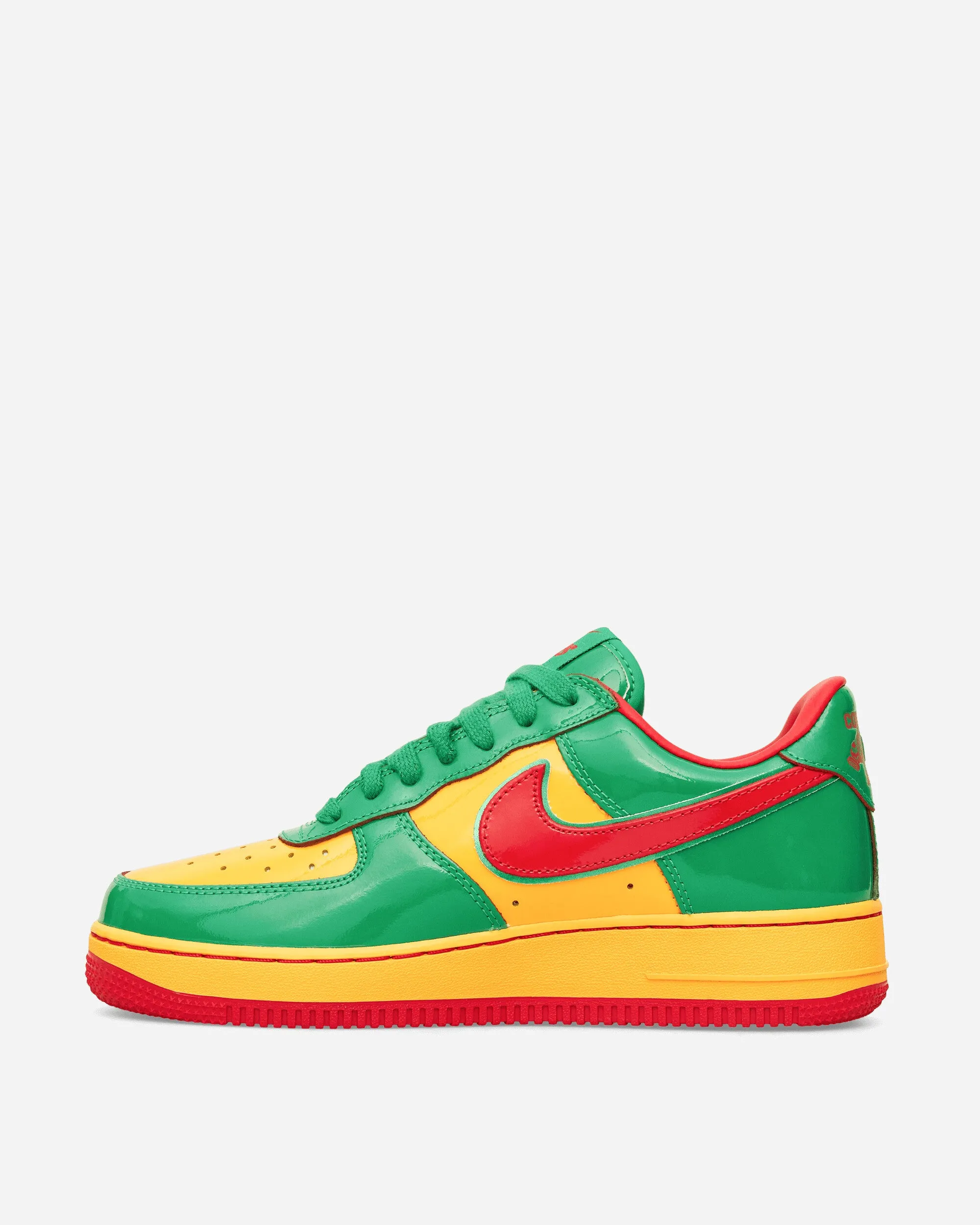 Us Force 1 Sneakers Lucky Green / Mystic Red Fashion Comfort