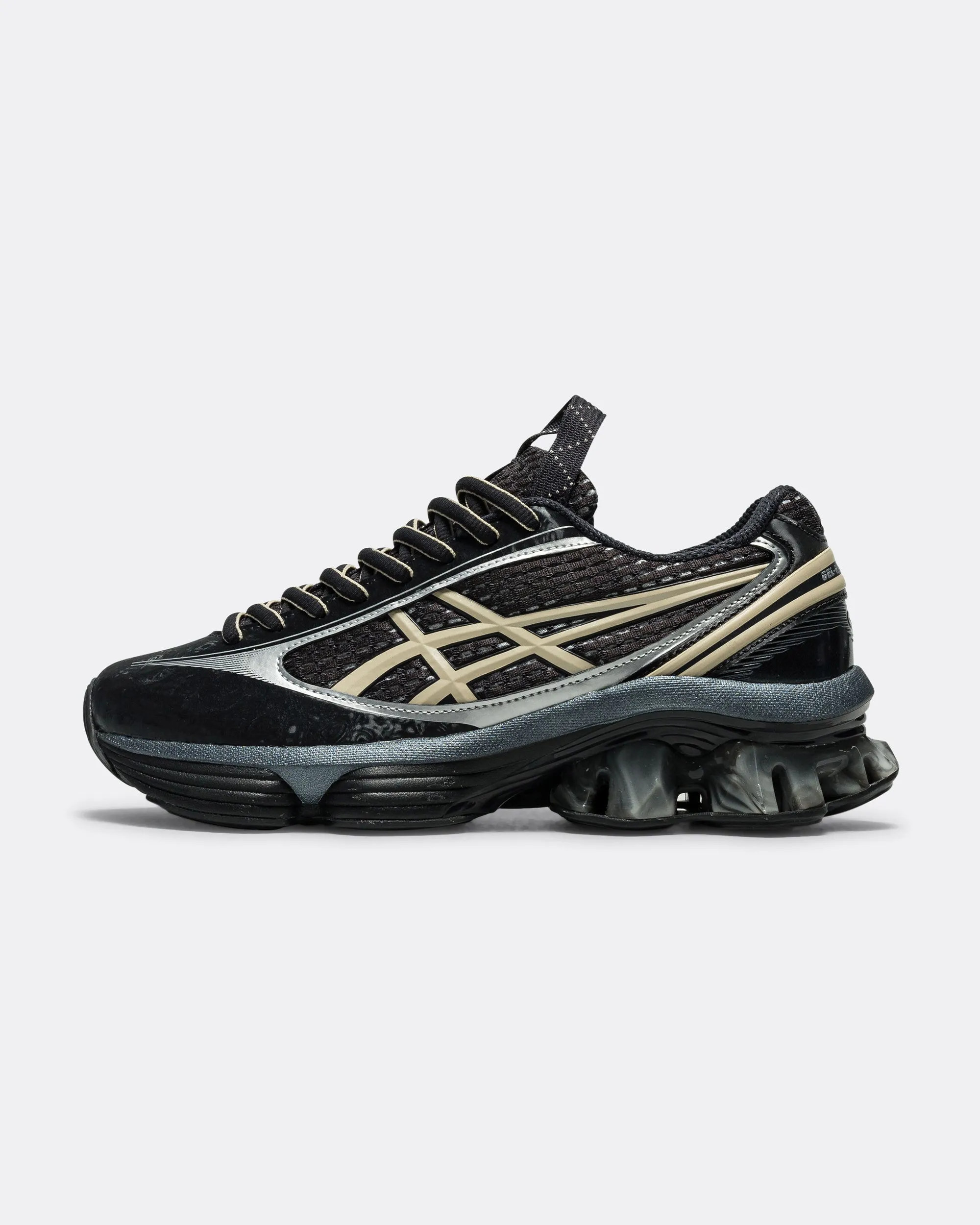 Hiking Shoes Hyper Breathable Lining US6-S GEL-Kinetic Fluent - Black/Vanilla
