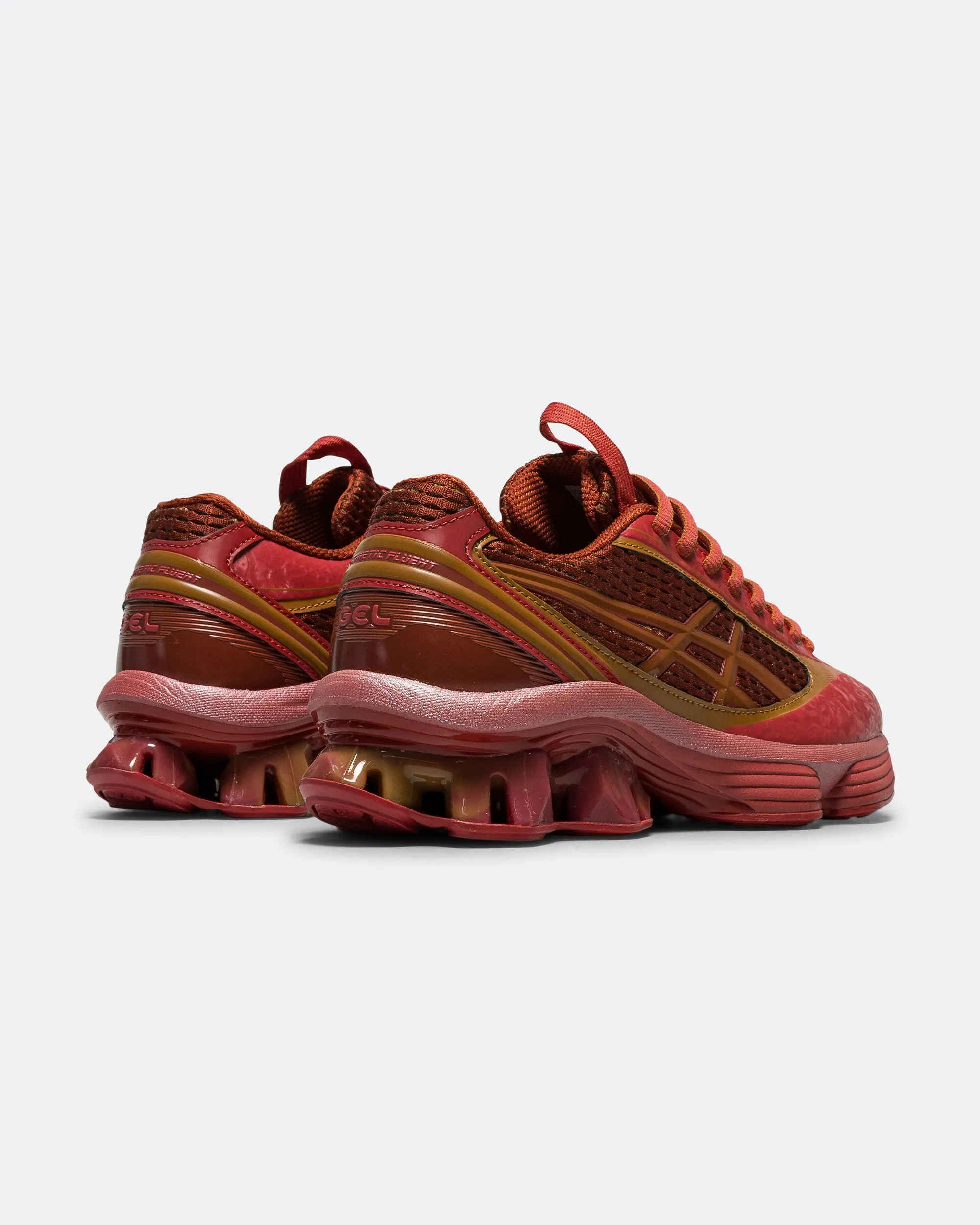 US6-S GEL-Kinetic Fluent - Cayenne/Copperhead Rubber Toe Guard