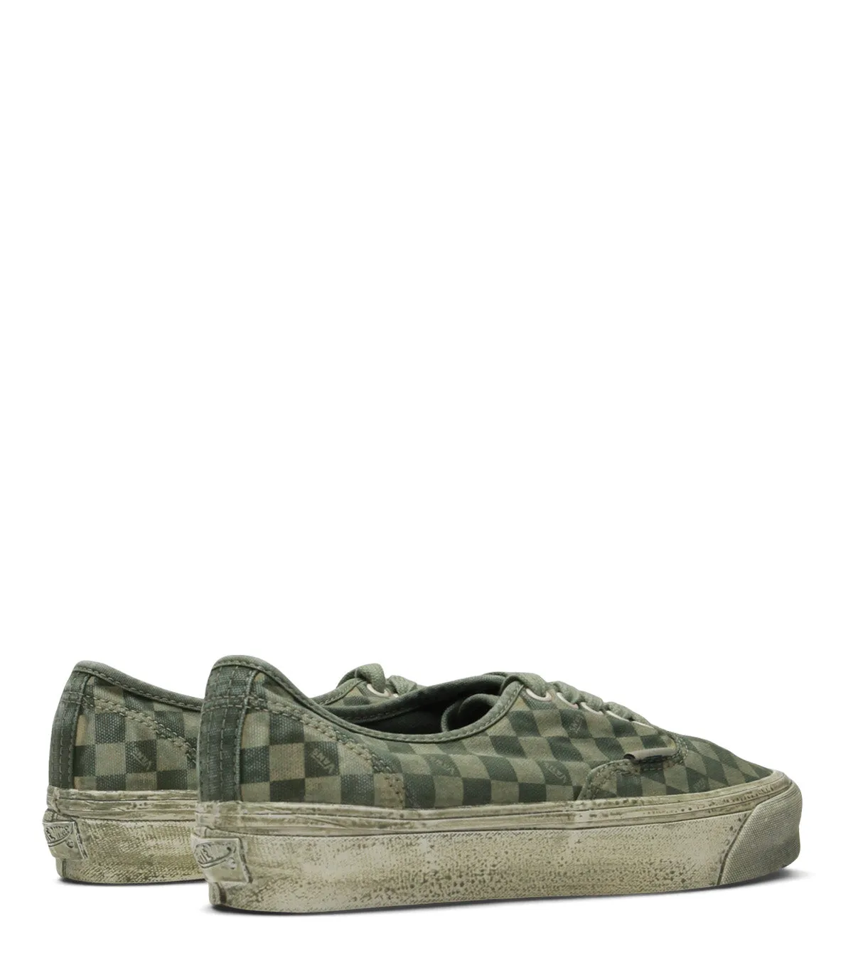 Vans Authentic Dye Checkerboard Reissue 44 Lime outdoor shoe functions