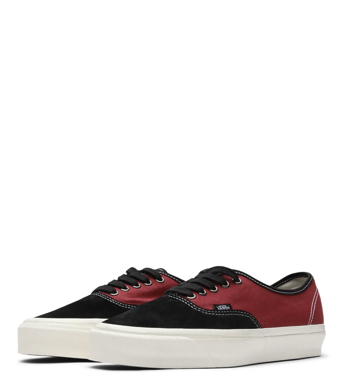 cleanest softest Vans Authentic Reissue 44 Black Red