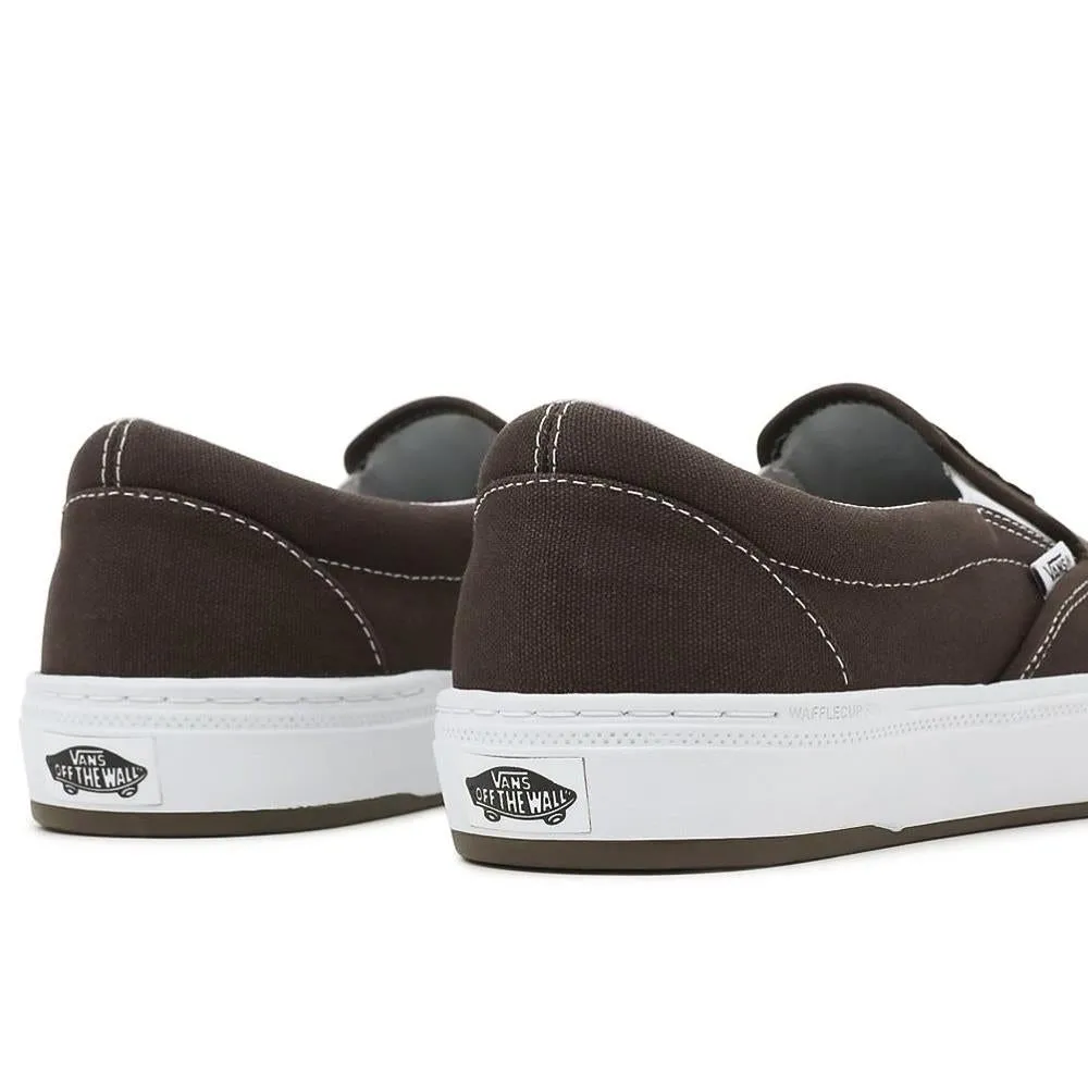 Easy Comfort Minimal Vibe Vans BMX Slip-On - Dakota Roche Brown/White