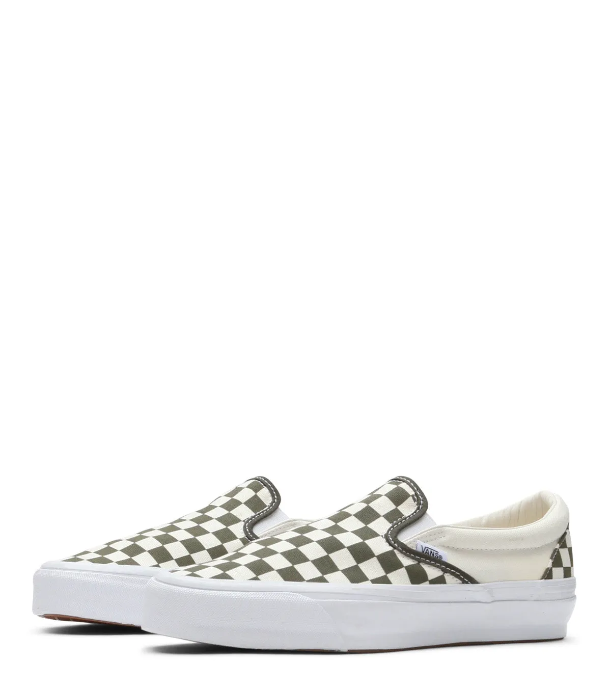 Vans Classic Slip-On 98 Checkerboard Grape Leaf vacation