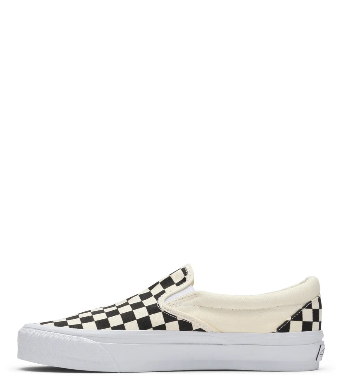 Vans LX Slip-On Reissue 98 Checkerboard Black Off White Distinctive durability dancers' flexibility
