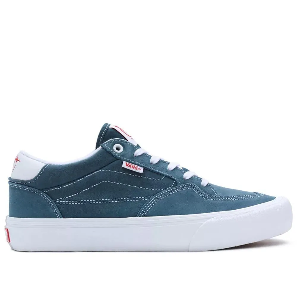 Quick Lacing Fit Skate Ready Gear Vans Rowan Leather - Blue