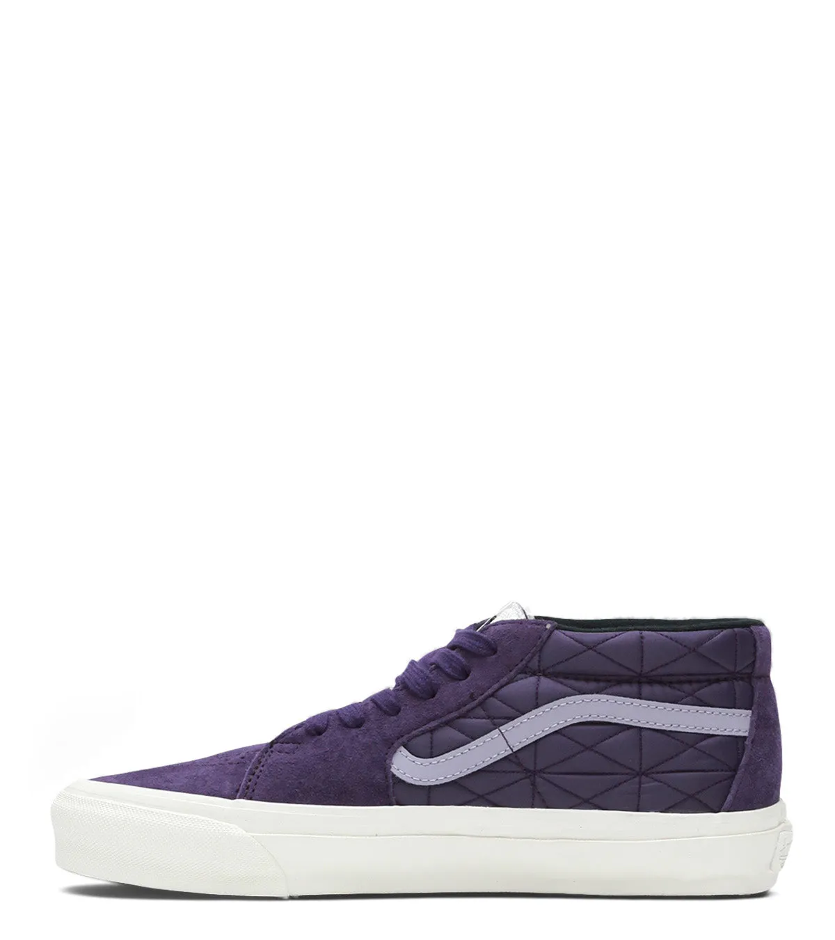 toe - box Sculpted stability Vans Sk8-Mid Reissue 83 Grape