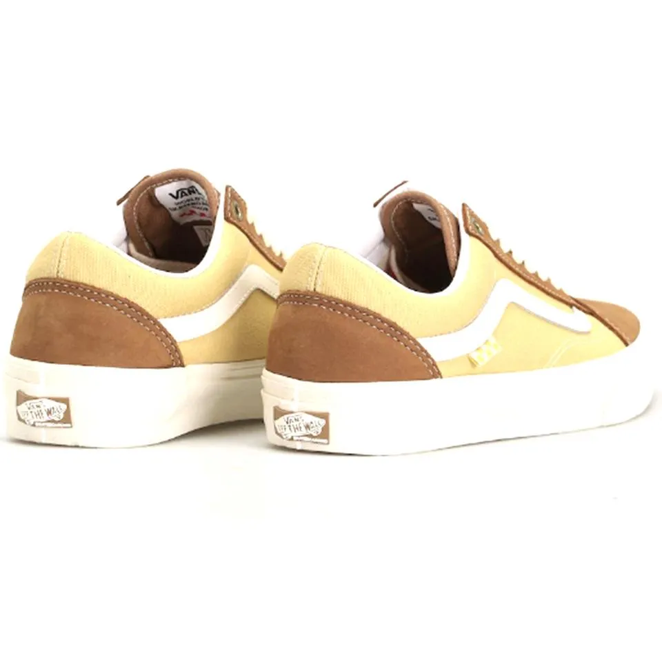 Vans Skate Old Skool - Nubuck/Canvas Brown Park Leisure Side Support