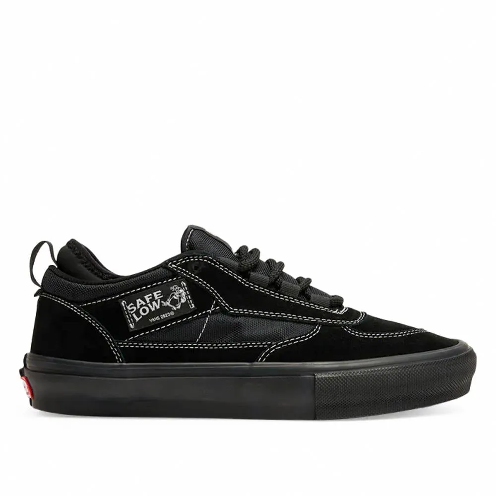 Comfort Ankle Vans Skate Safe Low - Black/Black