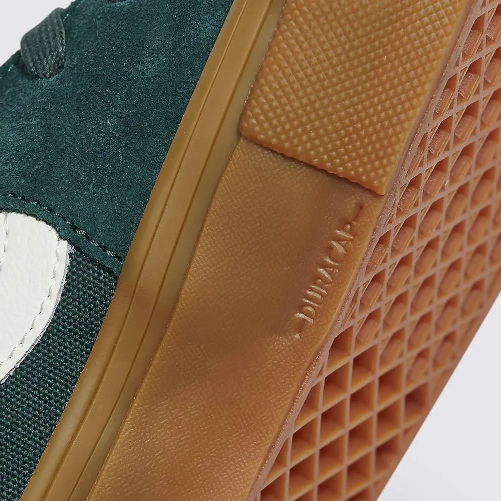 Street Ready Action Vans Skate Sk8-Hi - Dark Green/Gum