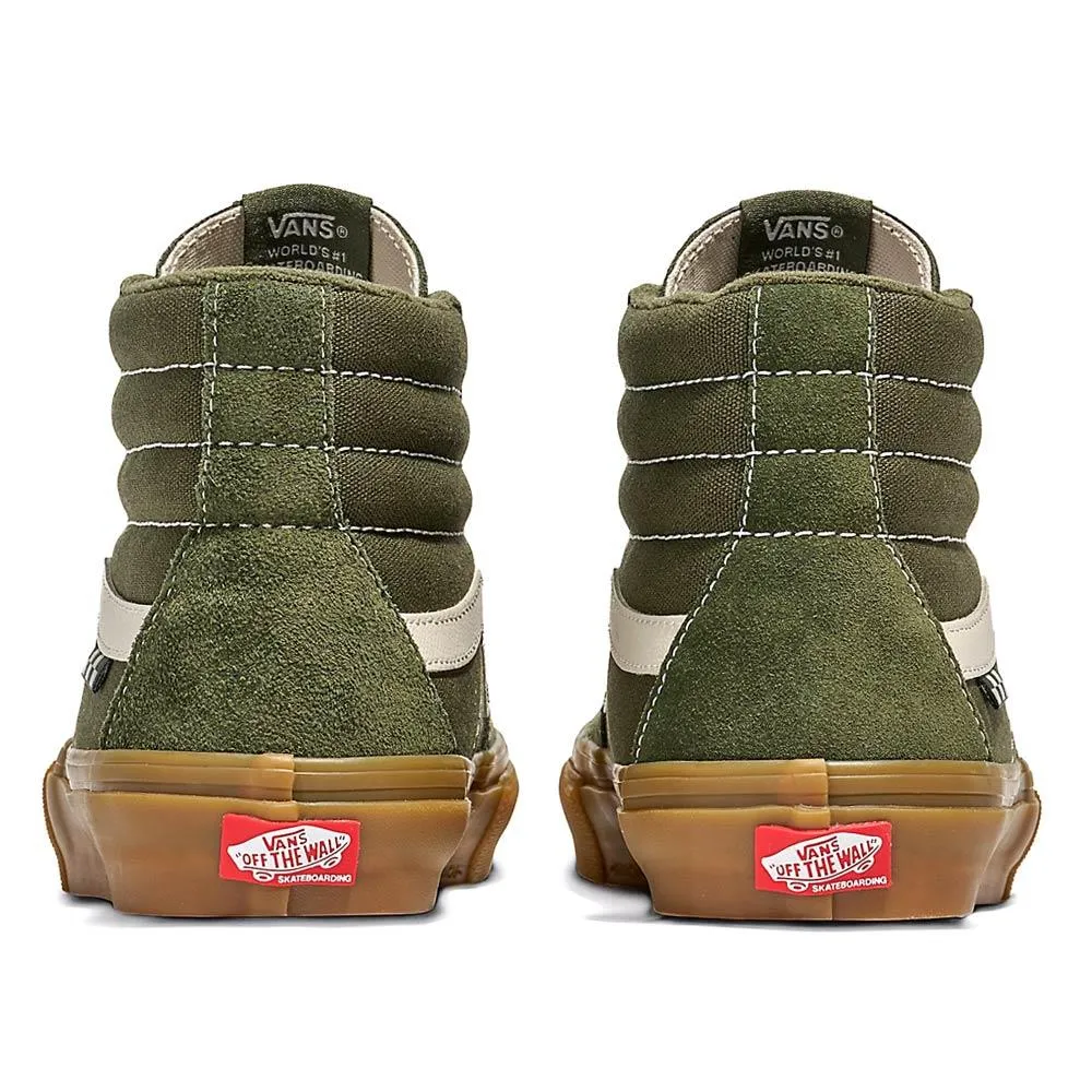 Vans Skate Sk8-Hi - Grape Leaf/Gum Stretchable Material