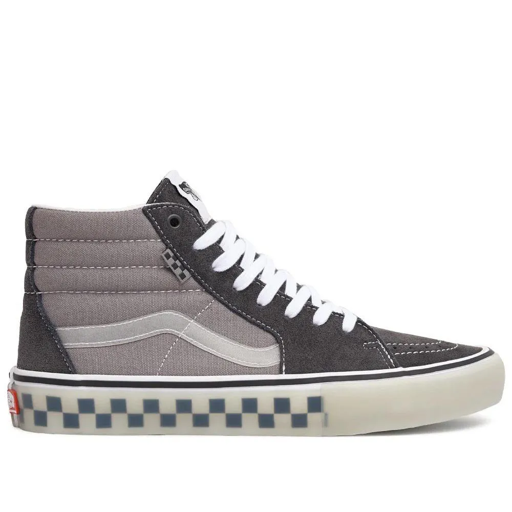 Vans Skate SK8 Hi - Translucent Rubber Grey Snug Fit Performance Performance Driven