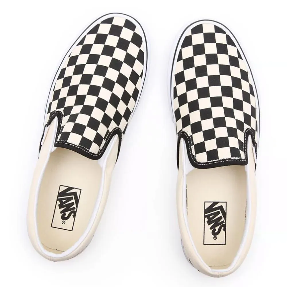 Vans Skate Slip On - Checkerboard Black/White Comfort Cushioned