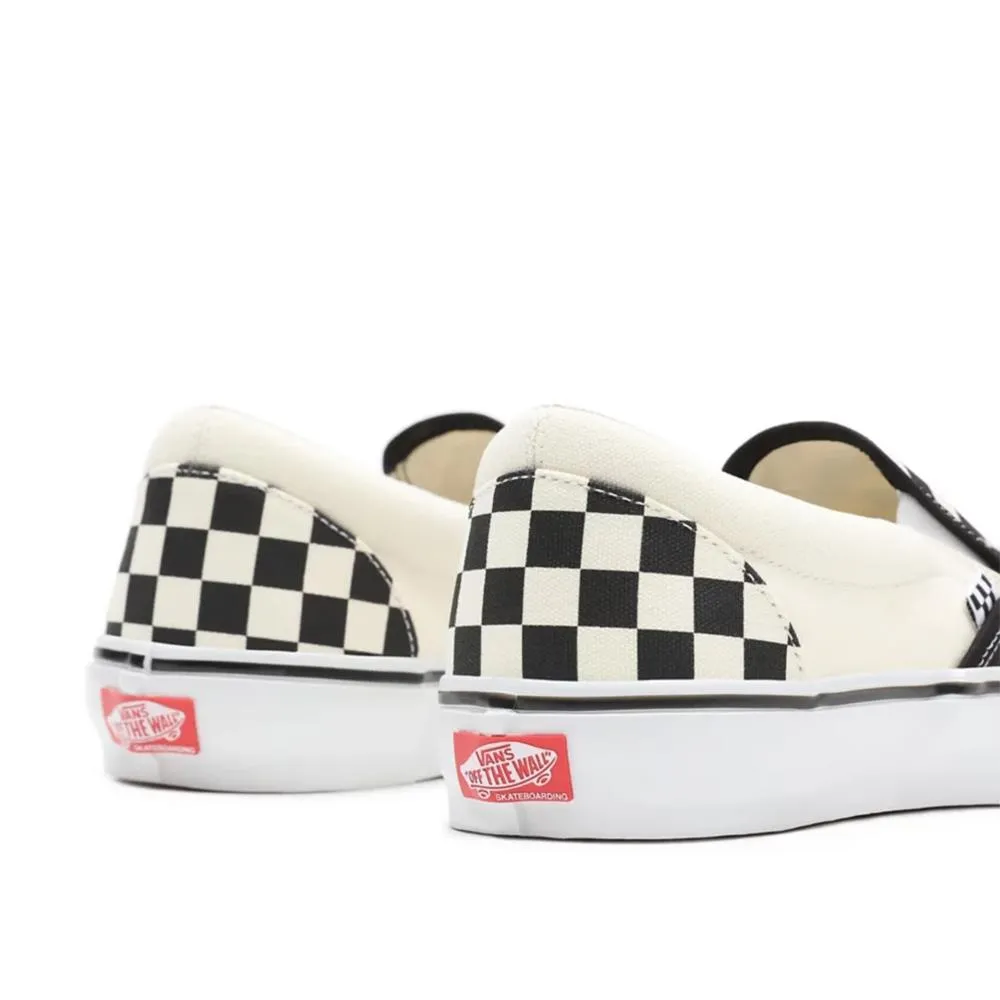 Urban Gear Outdoor Leisure Vans Skate Slip On - Checkerboard Black/White