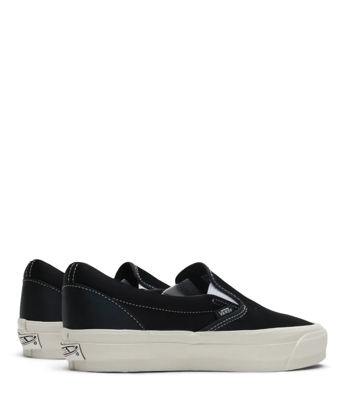 Vans Slip-On Reissue 98 Satin Black Nubuck most beach
