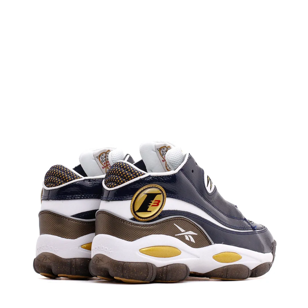 Reebok Classics Basketball Men The Answer DMX Allen Iverson Navy HR1061 Comfort Pads