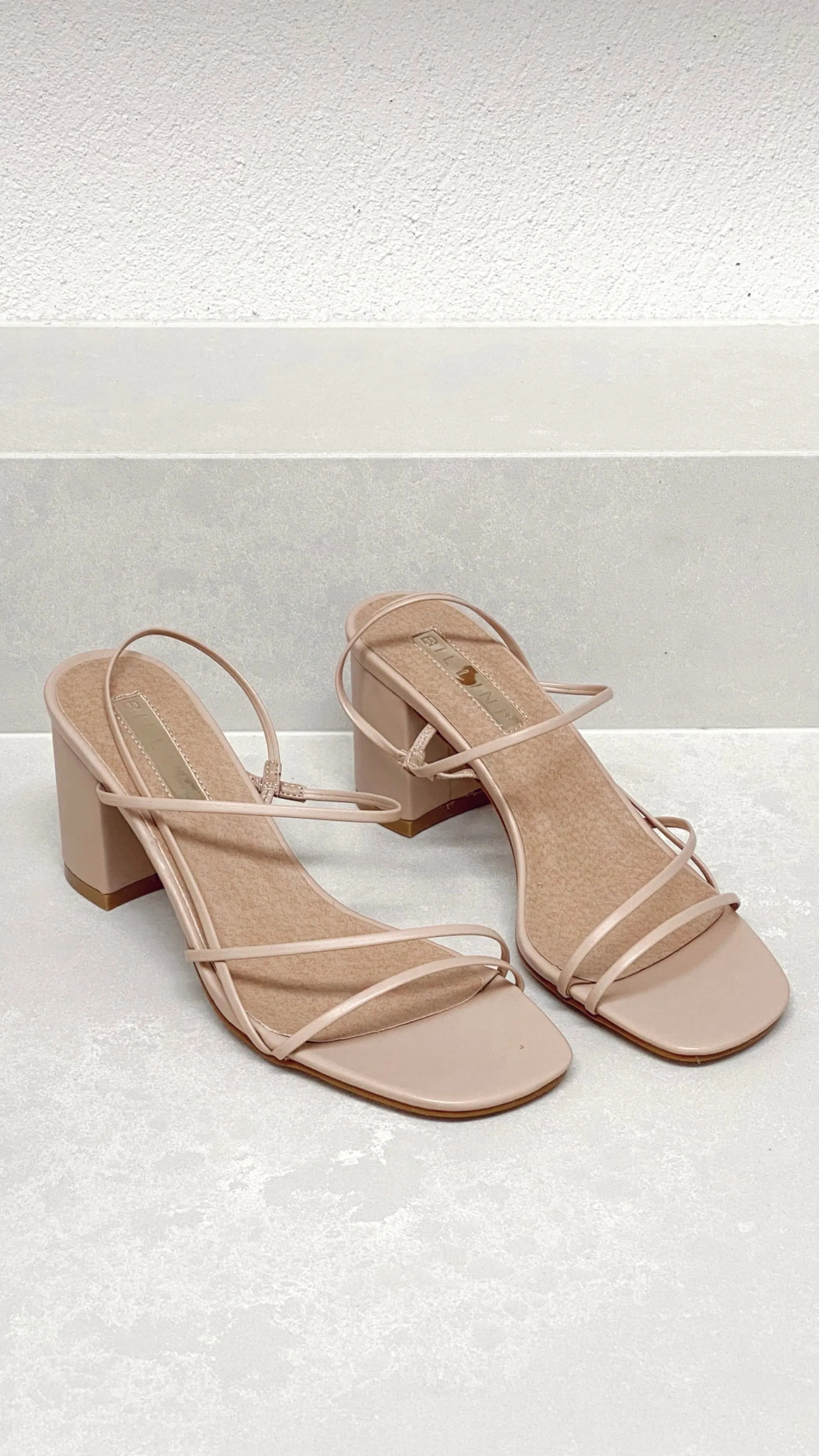 Petite Chic Yachi Heels - Nude