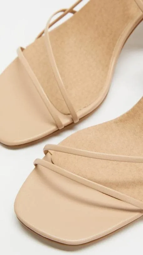 Yachi Heels - Nude Chic Style
