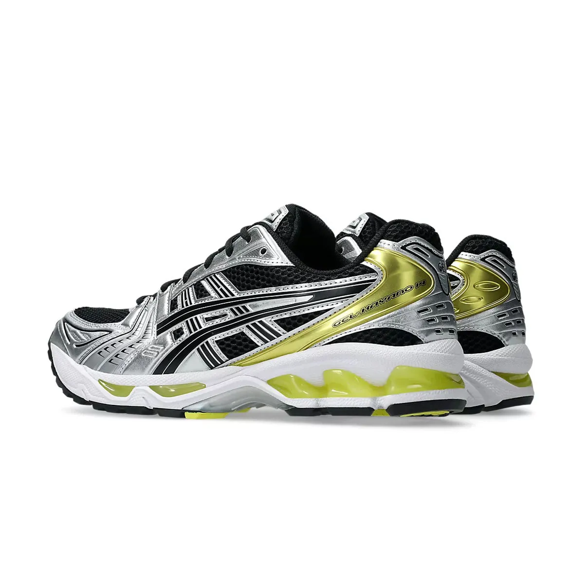 GEL-Kayano 14 'Black Lemon Spark' Street Drive Stylish Fit