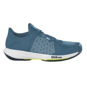 Wilson Kaos Swift Tennis Shoes -  China Blue/ White/ Sulphur Spring Ventilated Fitness Edge