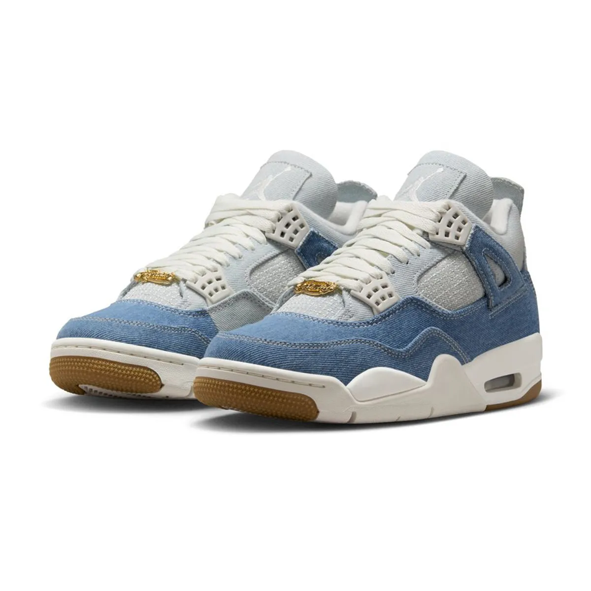 Quick Fit Drop Step Wmns Air Jordan 4 Retro 'Denim'