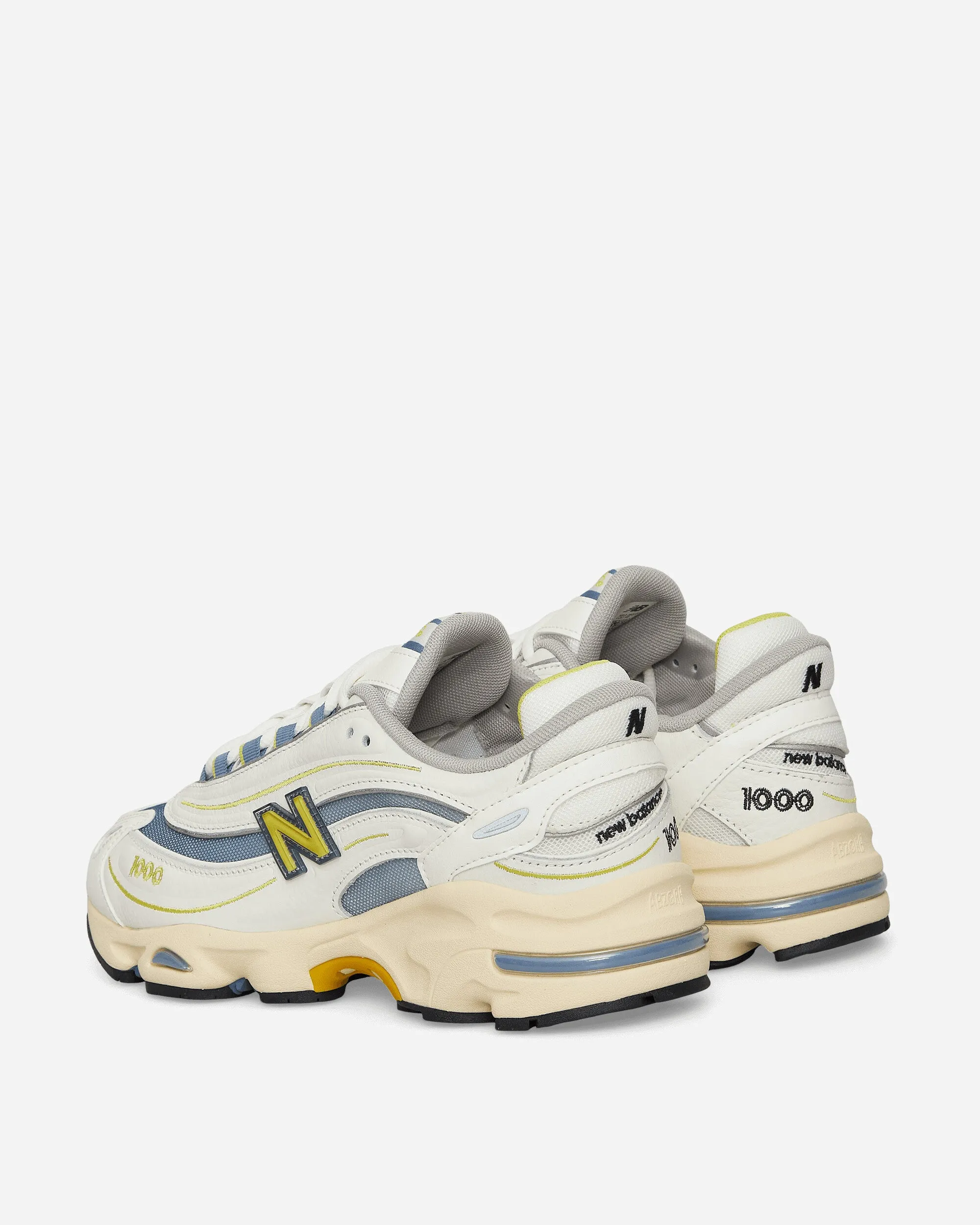 Pattern Play Heavy Pace 1000 Sneakers Sea Salt / Heron Blue