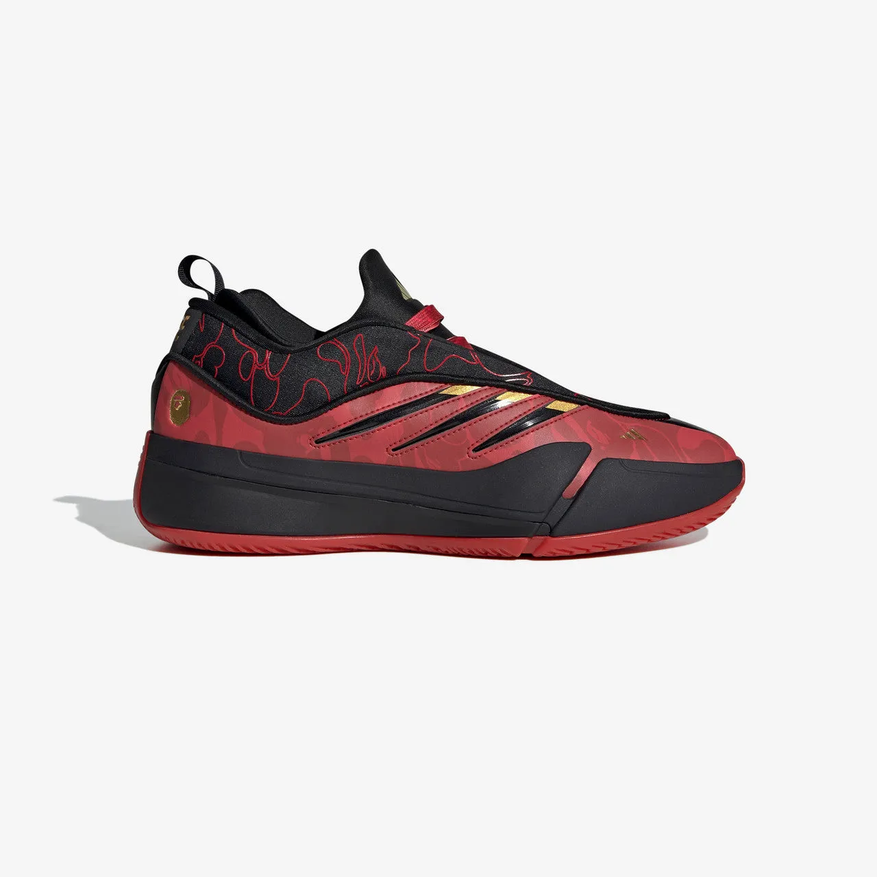 Lockdown Heel Counter Dame 9 x Bape