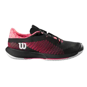 Air Flow Wilson Kaos Swift 1.5 Women Tennis Shoes - Black/Phantom