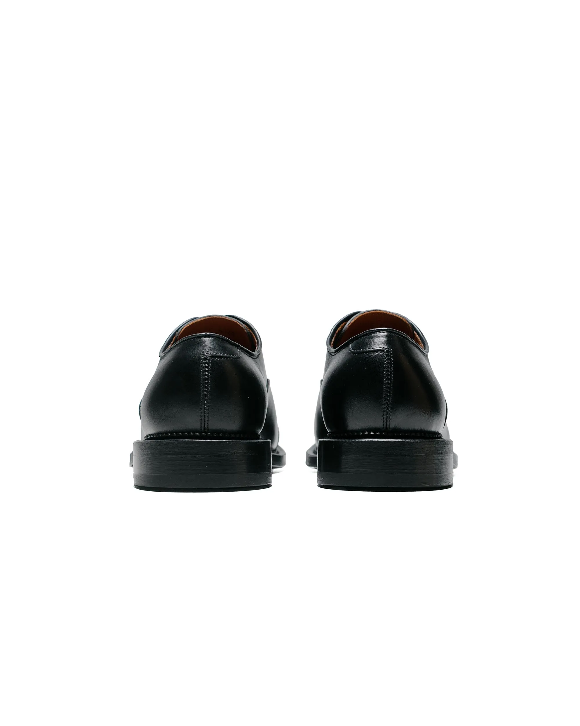 Viberg Bastion Oxford Black French Calf Comfortable Footwear