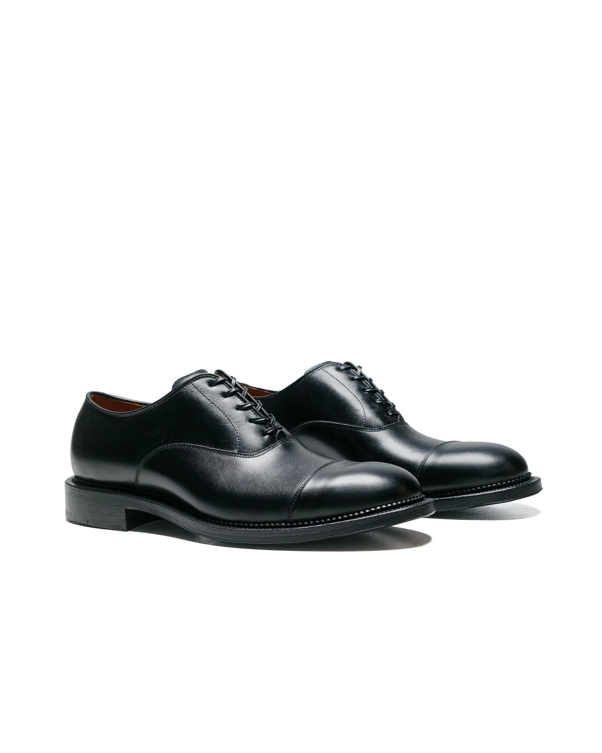 Viberg Bastion Oxford Black French Calf Touch Of Style