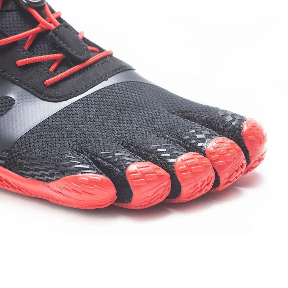 Vibram Five Finger's Men's KSO EVO Black/Red Fabric Antistatic Natural motion