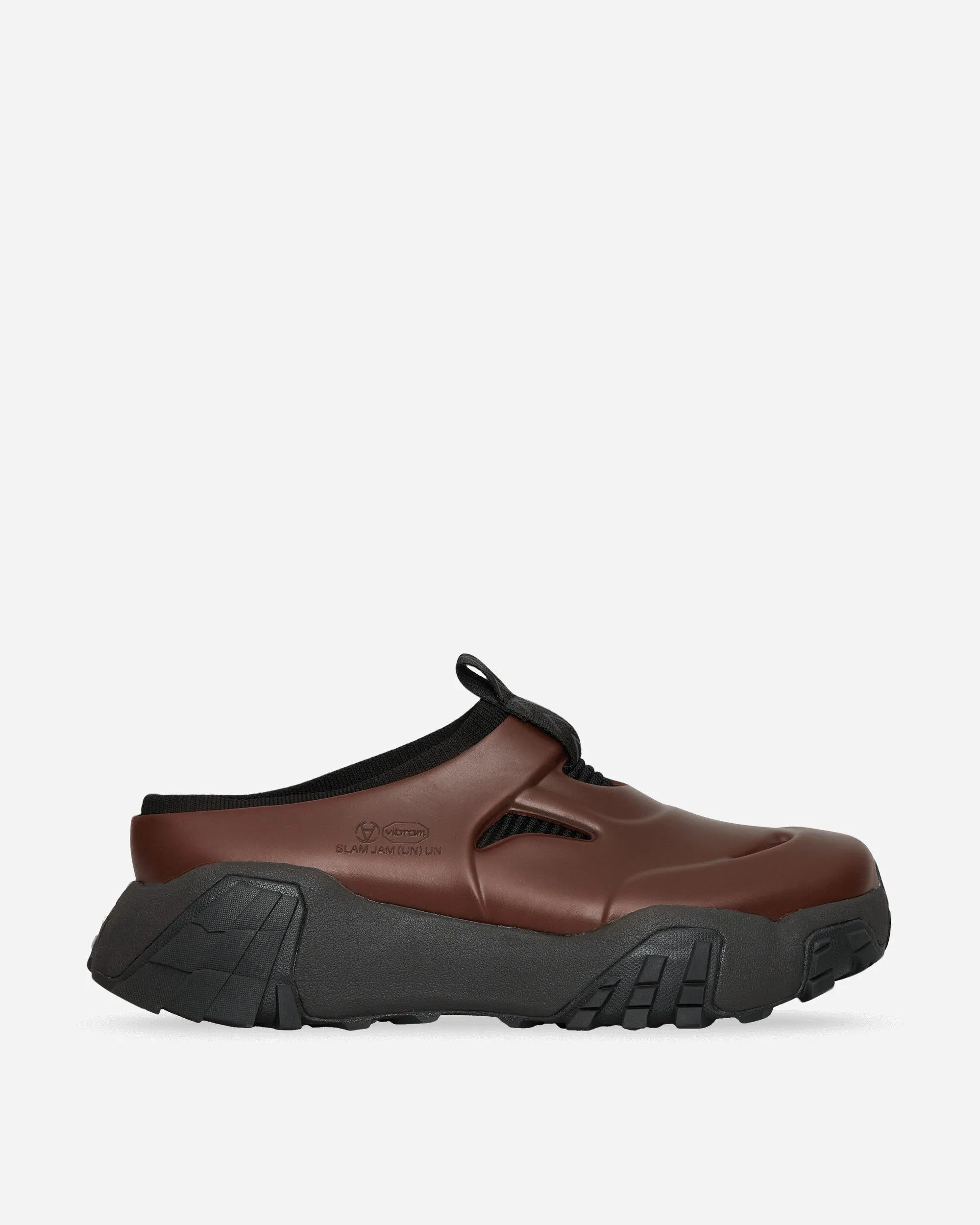 Feast Walk Vibram Rubber Core Sabot Chocolate