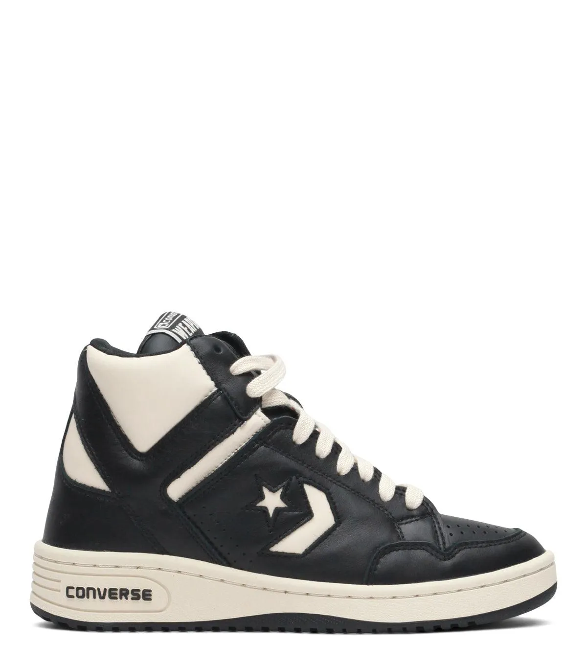 satisfying Converse Weapon Hi Black Ivory
