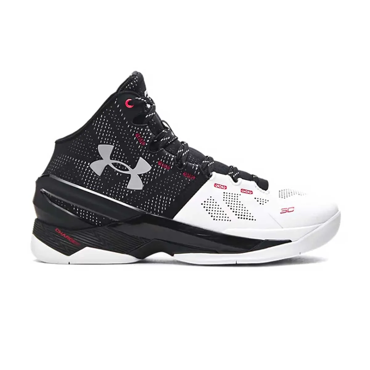 Curry 2 Retro 'White Black' Lightweight Ride Stay Flexible
