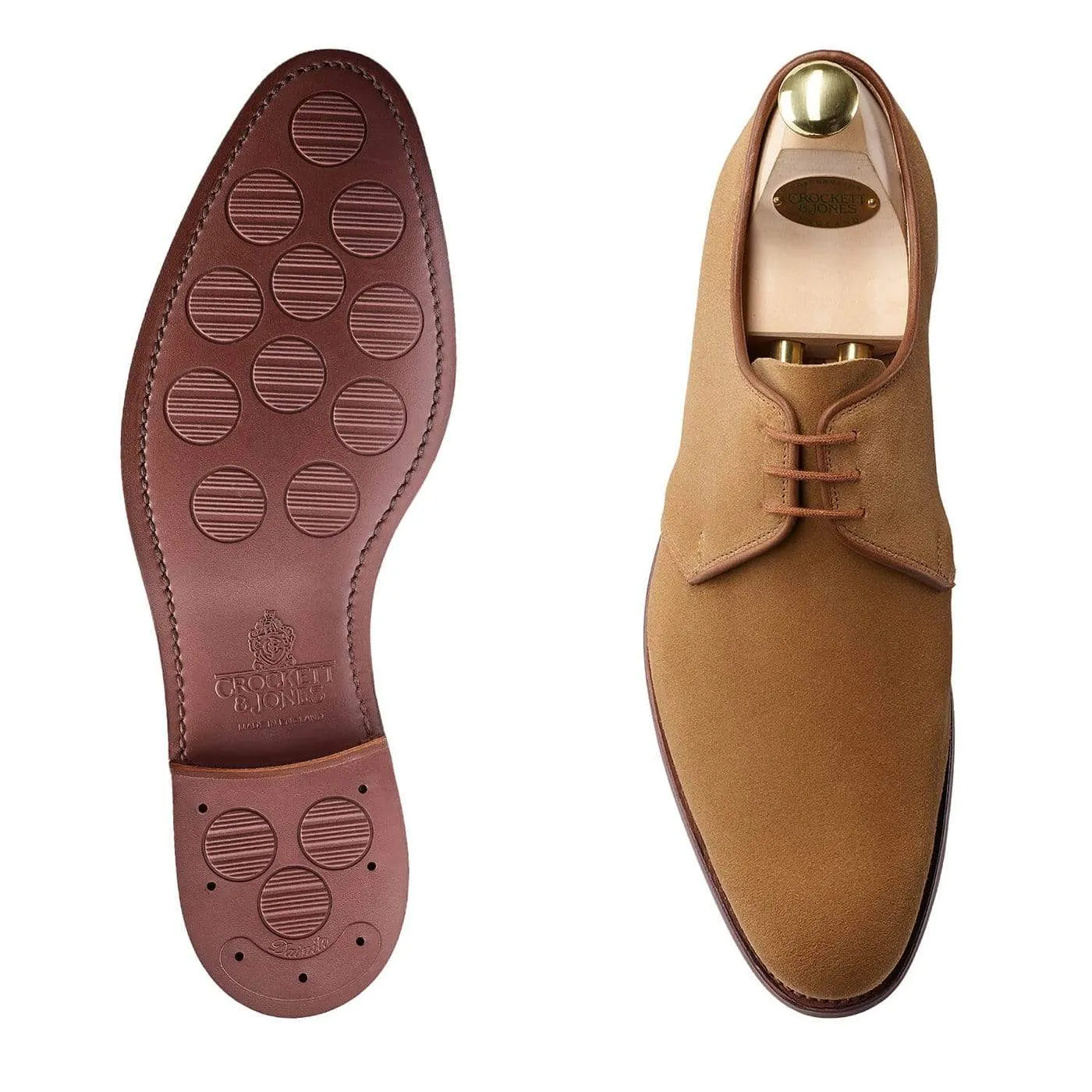 Helston 2 Camel Suede Soft Base