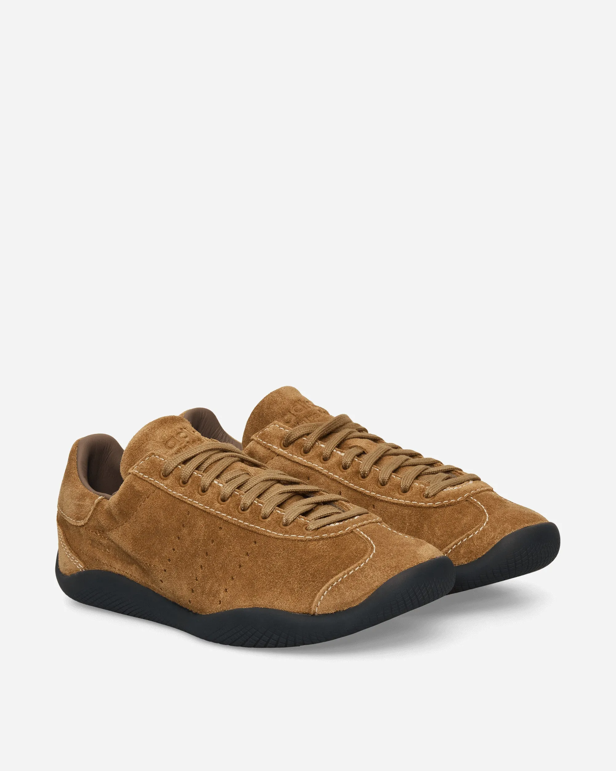 Deep Black Wales Bonner Karintha Suede Sneakers Earth Strata / Utility Black