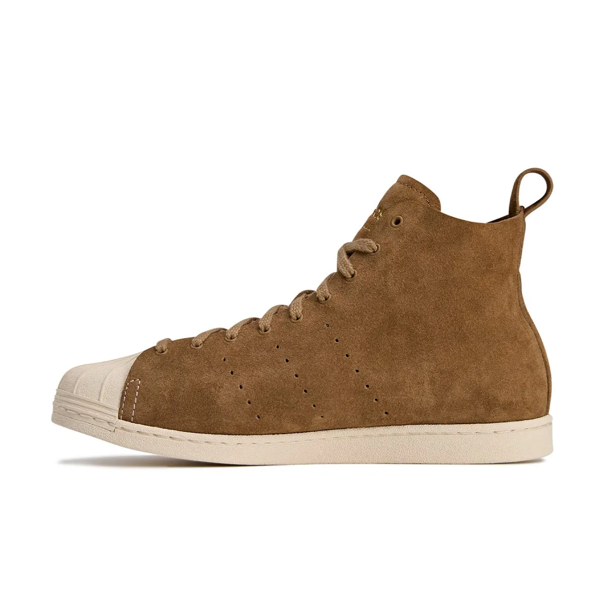 Breathable mesh upper   Wales Bonner Superstar Hi 'Brown'